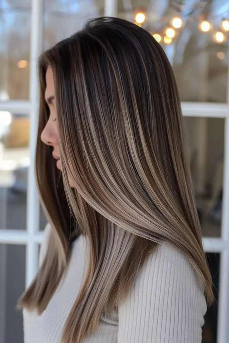 Mechas no liso
